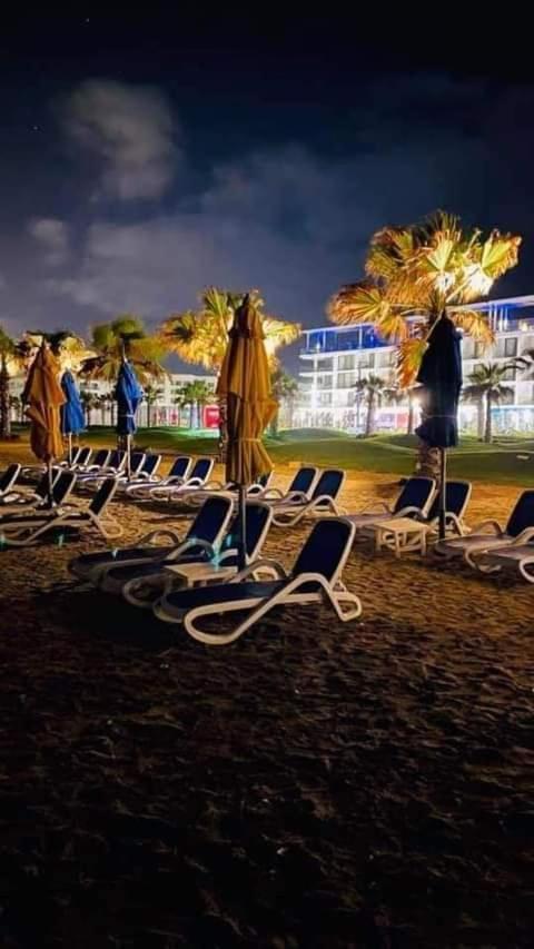 شاليه فندقي أرضي بحديقه خاصه في منتجع بورتوسعيد 'Ezbet Shalabi el-Rudi Экстерьер фото